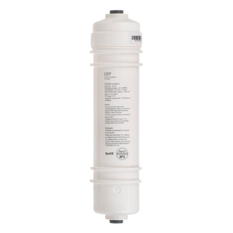 ΦΙΛΤΡΟ ΕΝΕΡΓΟΥ ΑΝΘΡΑΚΑ CTO BY MIDEA MICROFILTERS TYPE QUICK CONNECT M6