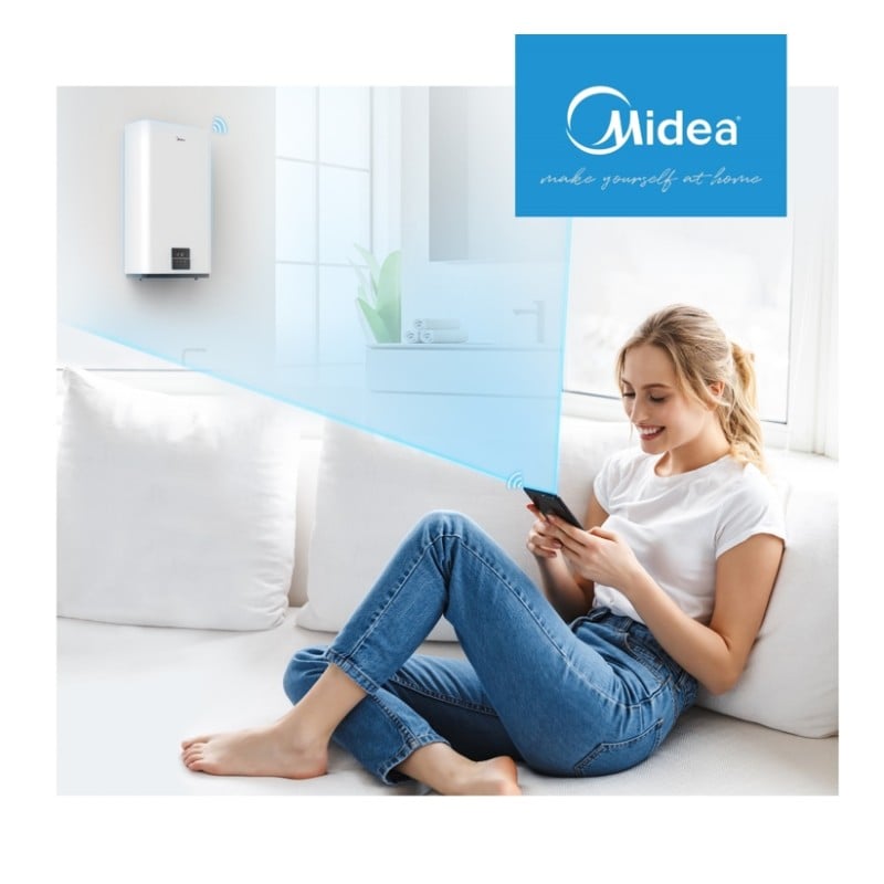 ΗΛΕΚΤΡΙΚΟΣ ΘΕΡΜΟΣΙΦΩΝΑΣ MIDEA D80-20ED6
